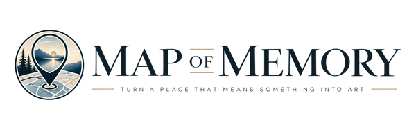 Map Of Memory - Turn a place that means something into art.